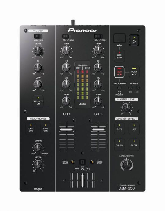 PIONEER DJM 350 black