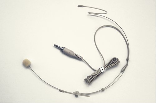ATOMIC 4 DJ MICROFONO ARCHETTO PSHEAD4 HEADSET  COLOR CARNE