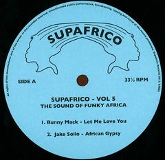 SUPAFRICO VOLUME 5 THE SOUND OF FUNKY AFRICA