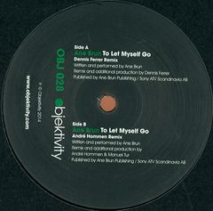 TO LET MYSELF GO - REMIXES