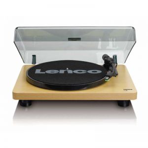 Lenco L 30 WD Giradischi USB Trazione Cinghia Legno 