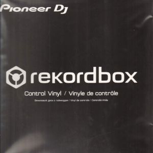 PIONEER DJ RB-VS1 rekordbox Control Vinyl BLACK (confezione da 1)