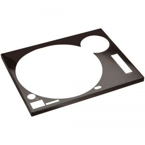 COVER BLACK PER GIRADISCHI TECHNICS SL 1200 MK2  - SL 1210 MK2 (SINGOLO)