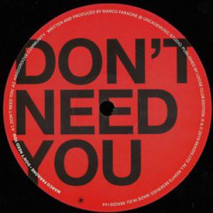 DON'T NEED YOU