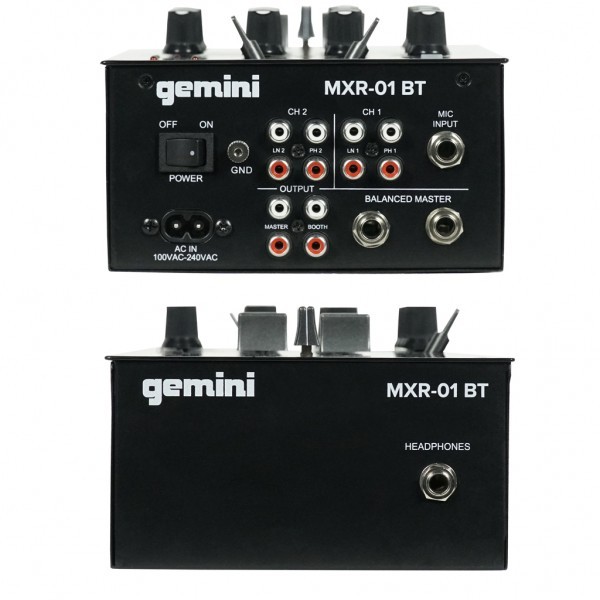 GEMINI MXR 01 BT - Bluetooth