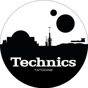 TECHNICS SLIPMAT TATOOINE BY MAGMA -  COPPIA