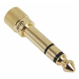 U94001 UDG ULTIMATE HEADPHONE JACK ADAPTER SCREW 3.5MM (1/8”) TO 6.35MM (1/4”)