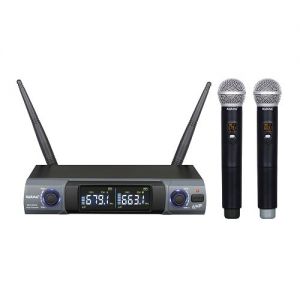 KARMA SET 8302 Doppio radiomicrofono palmare UHF