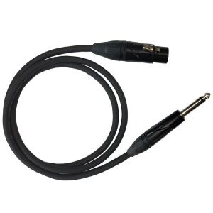 MZZX1000 CAVO MICROFONICO XLR - JACK 6,35MM 10MT