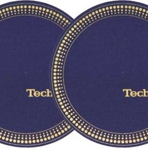 2x Slipmats - Technics Strobe - Blue