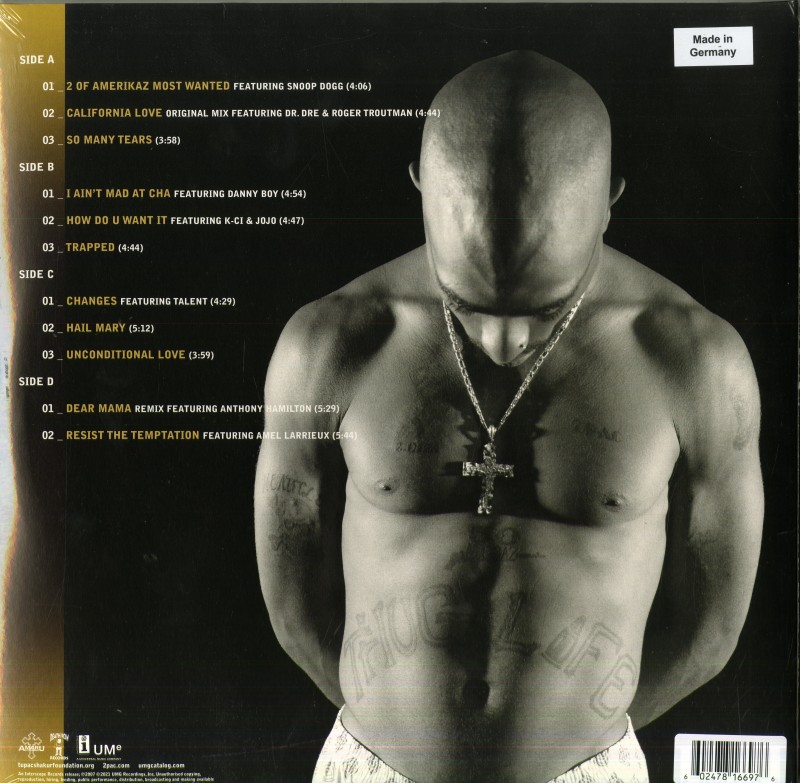 The Best Of 2Pac Part 1 Thug (2Lp Gold)