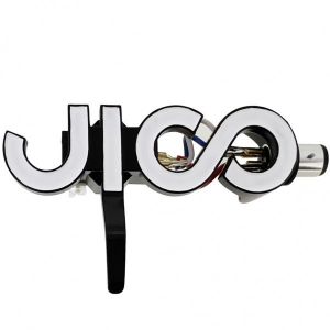 JICO LOGO HEADSHELL WHT CSS-JHSLW