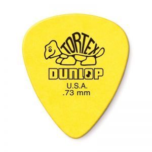 PLETTRO DUNLOP 418P Tortex Standard Yellow 0.73