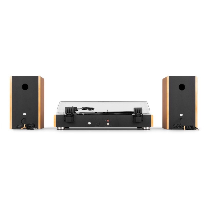 Audizio RP335BB Record Player with speakers Bamboo