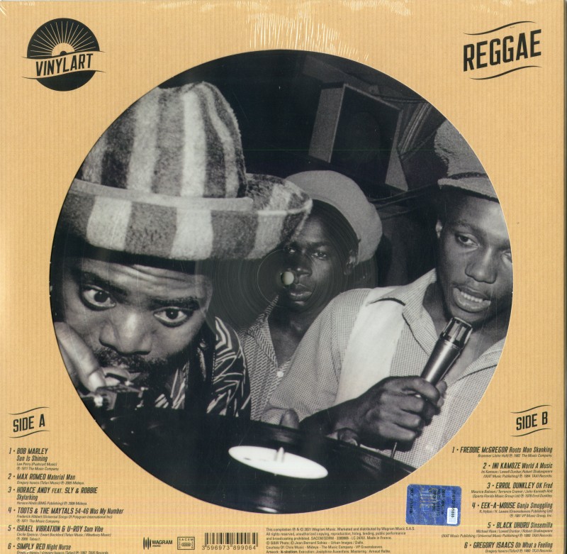 VINYLART REGGAE - PICTURE DISC