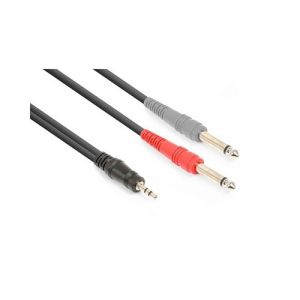 Vonyx CX332-1 CAVO 3.5 St.-2x6.3 M 1,5m